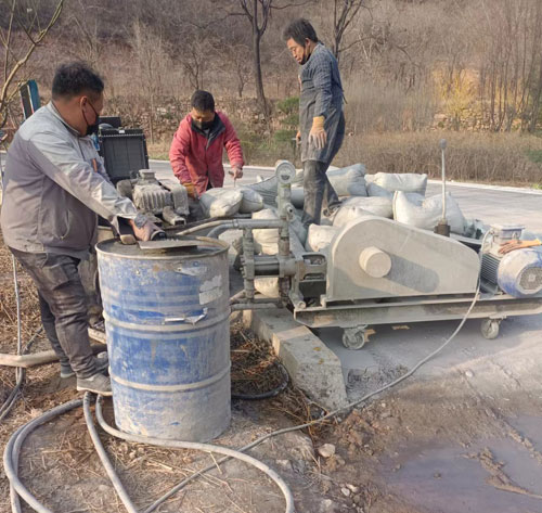 乌海路面下沉注浆